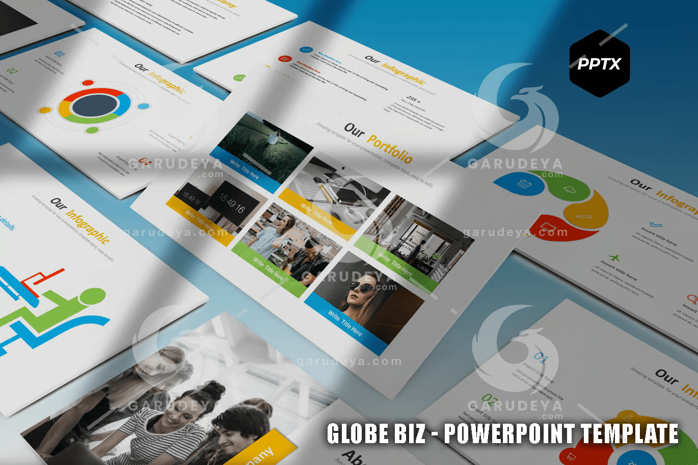 Globe Biz - Powerpoint Template