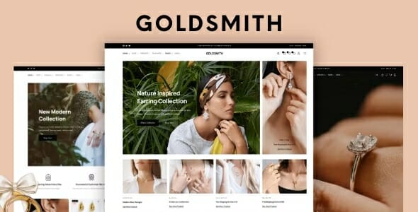 GoldSmith - Jewelry Store WooCommerce Elementor Theme