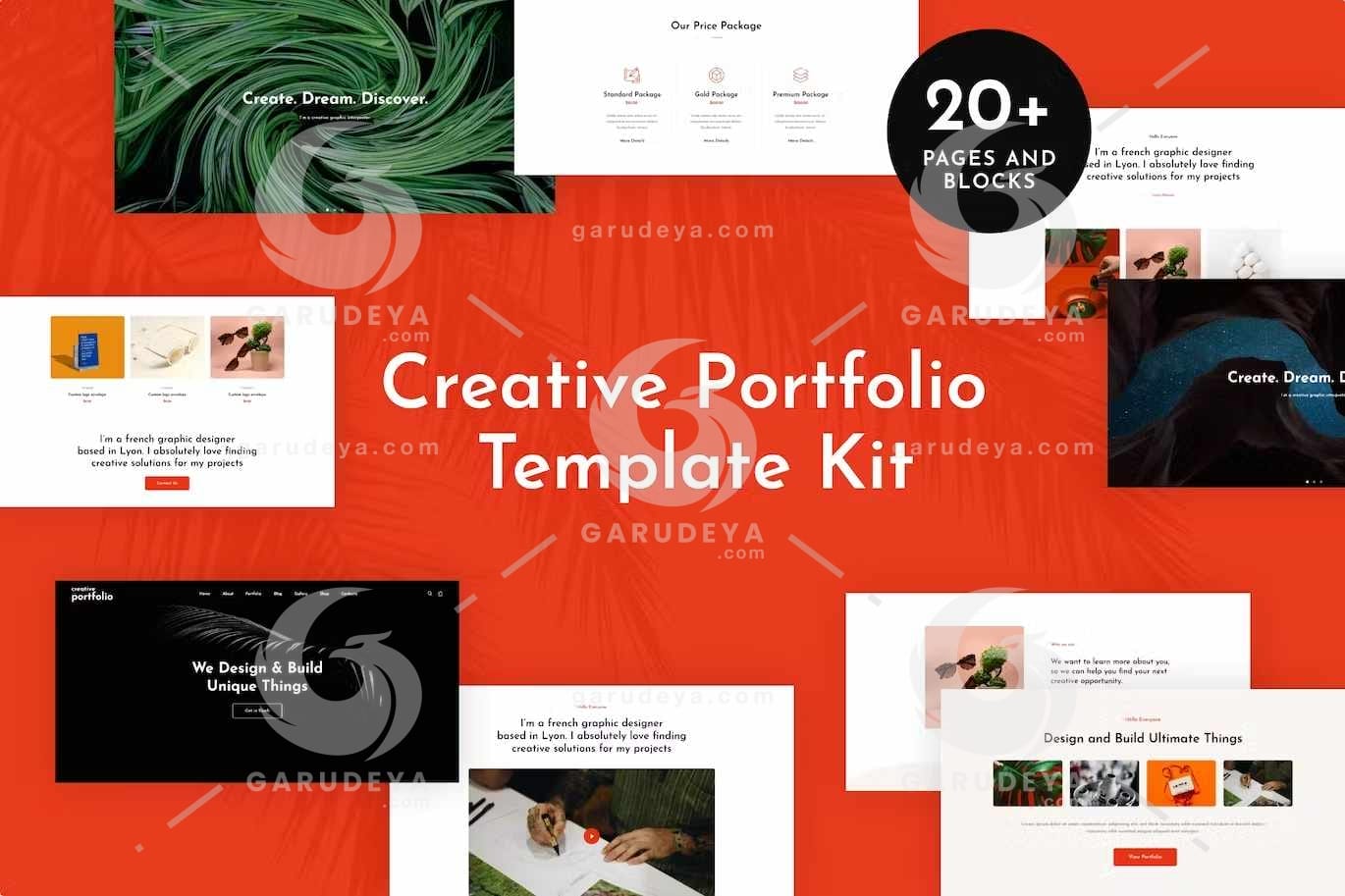 Helion - Creative Portfolio Elementor Template Kit