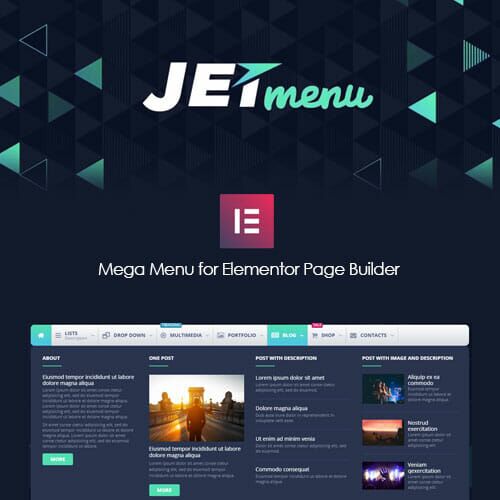 Jetmenu Mega Menu For Elementor