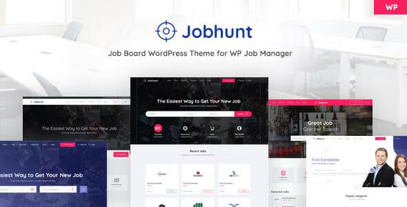 Jobhunt - Job Board WordPress theme for WP Job Manager