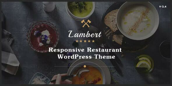 Lambert - Restaurant Cafe Pub WordPress Theme