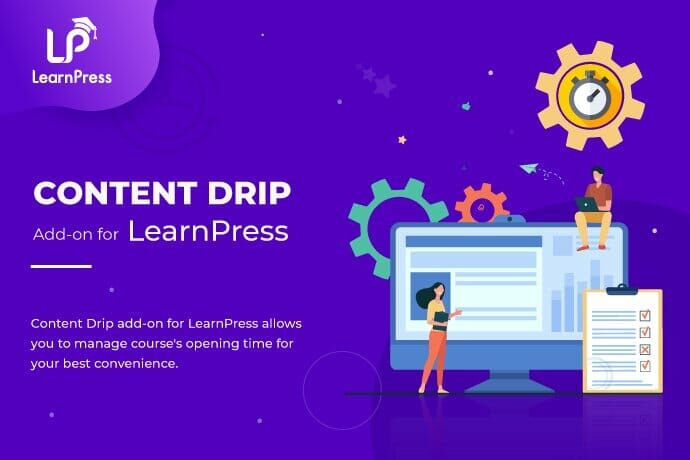 LearnPress Content Drip Addon