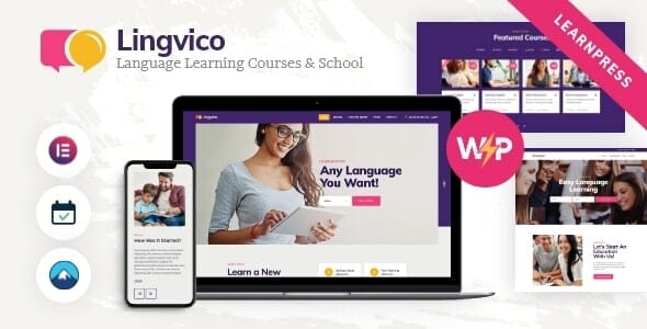 Lingvico - Language Center & Training Courses WordPress Theme