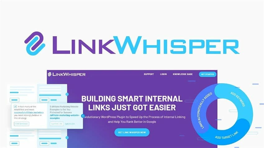 Link Whisper Pro - Quickly Build Smart Internal Links Both To and From Your Content