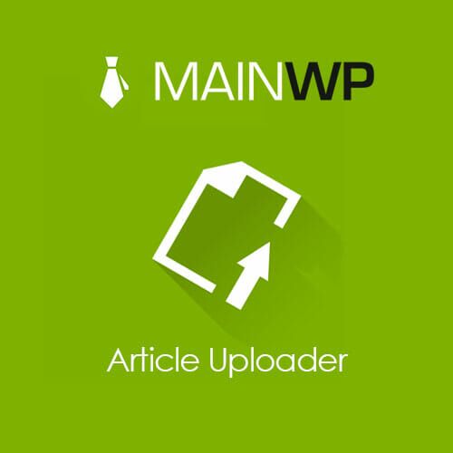 MainWP Article Uploader Extension