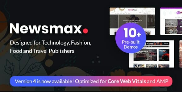 Newsmax - Multi-Purpose News & Magazine Theme