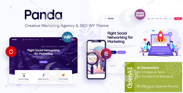 Panda - Marketing Agency WordPress Theme