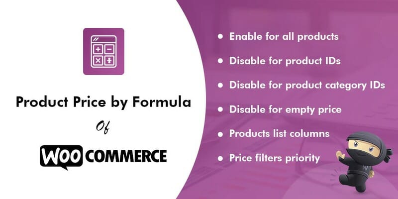 Price by Formula Calculator for WooCommerce