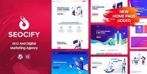 Seocify – SEO Digital Marketing Agency Consulting WordPress Theme