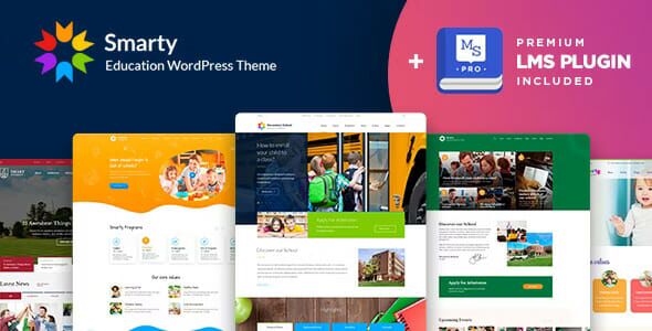 Smarty - School Kindergarten WordPress theme