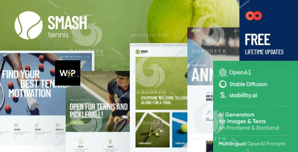 Smash - Tennis WordPress Theme