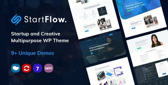 StartFlow Responsive Multipurpose WordPress Theme