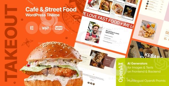 Takeout - Cafe & Fast Food WordPress Theme