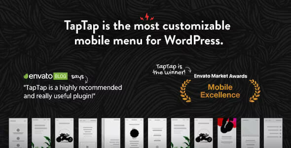 TapTap A Super Customizable WordPress Mobile Menu