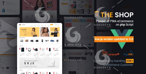 The Shop - PWA eCommerce cms by ActiveITzone