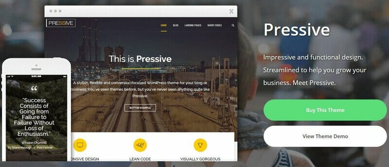 Thrive Themes Pressive Theme