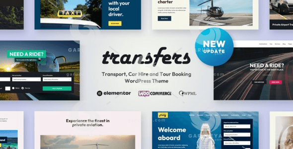 Transfers - Transport and Car Hire WordPress Theme