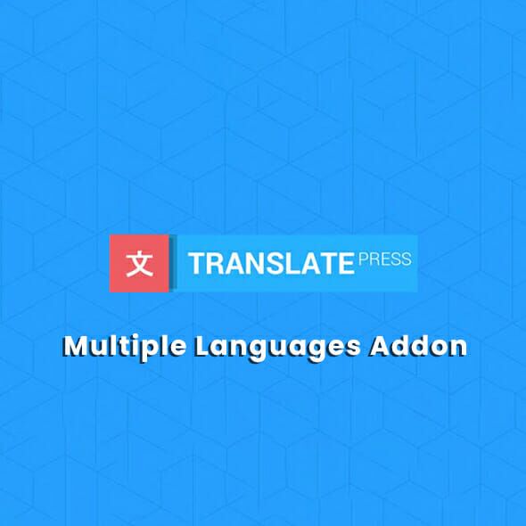 Translatepress Multiple Languages Addon