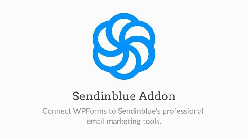 WPForms Sendinblue Addon