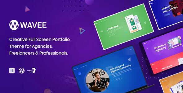 Wavee - Creative Portfolio WordPress Theme