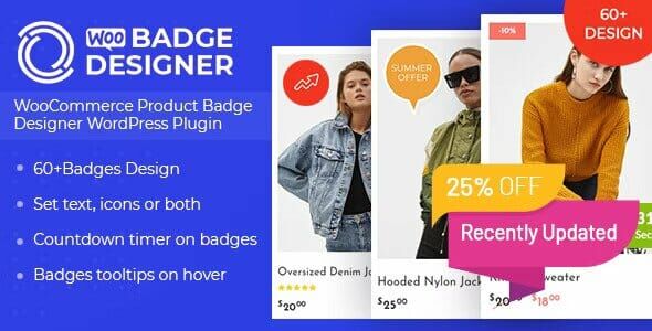 Woo Badge Designer plugin