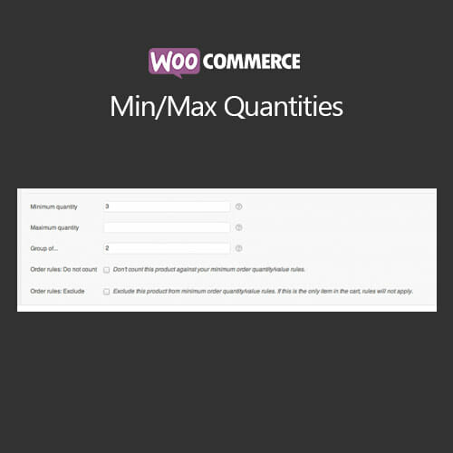 WooCommerce Min-Max Quantities