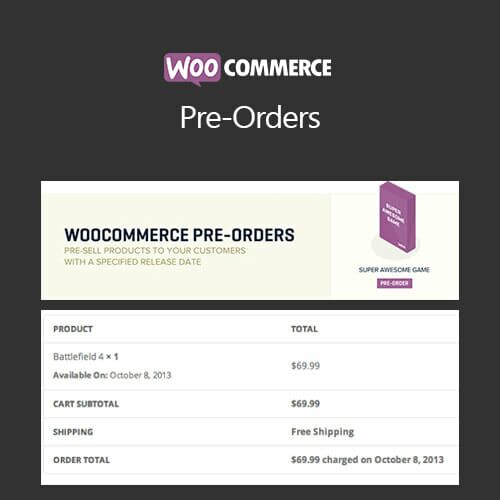 WooCommerce Pre-Orders