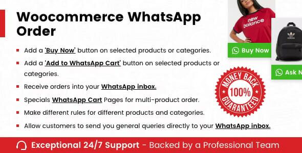 WooCommerce Whatsapp Order