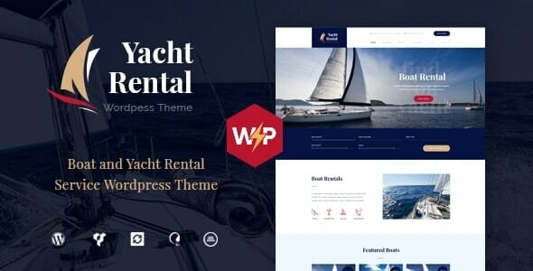 Yacht and Boat Rental Service WordPress Theme