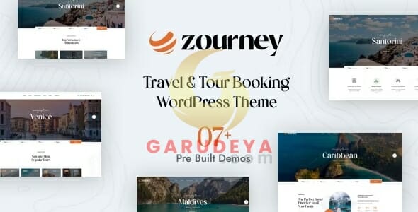 Zourney - Travel Tour Booking WordPress Theme