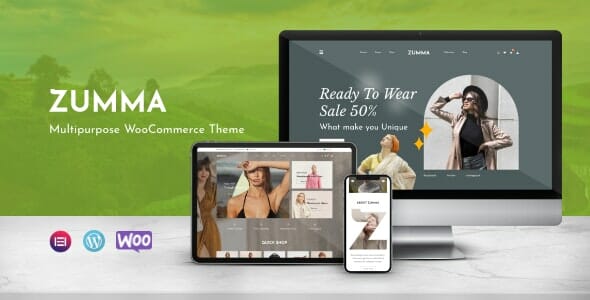 Zumma - Multipurpose WooCommerce Theme